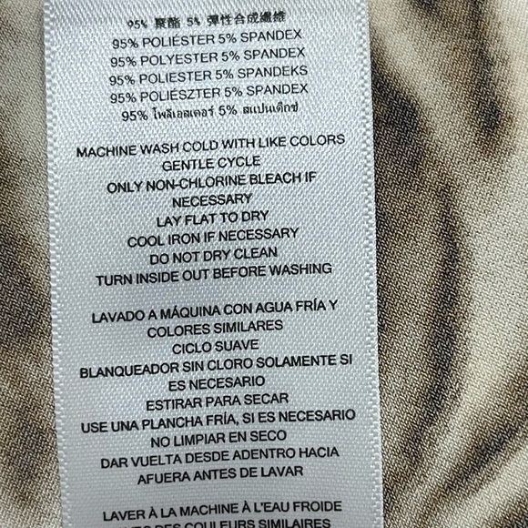 MICHAEL Michael Kors Animal Print Maxi Dress Size Medium - Picture 13 of 13